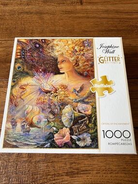 Buffalo Games Josephine Wall Crystal of Enchantment Glitter Puzzle 1000 Pieces